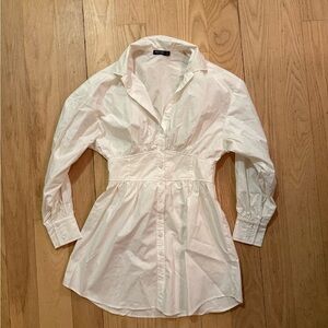 Nasty Gal White Mini Dress